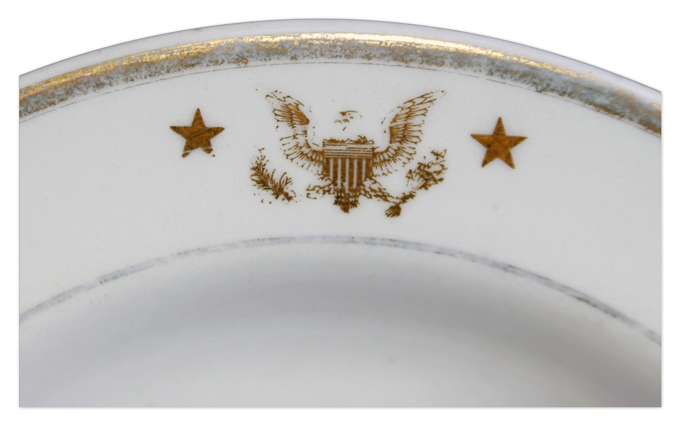 John F. Kennedy Presidential China -- Used in the Dining Room of the Presidential Yacht, the ''Honey Fitz''