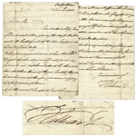 King William IV Autograph Letter Signed -- ...as for this rascal Bonaparte, I wish he was at the bottom of the sea...