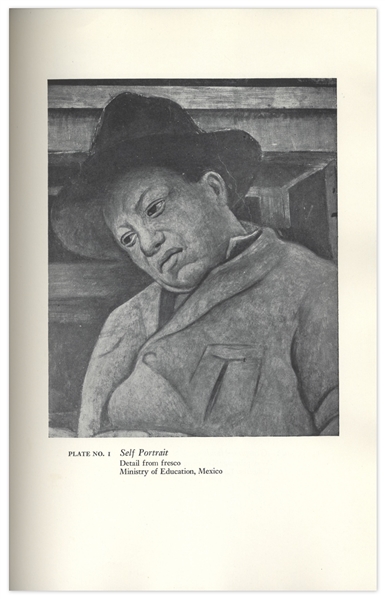 Diego Rivera Signed Copy of ''Portrait of Mexico''