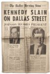 23 November 1963 Morning Edition of The Dallas Morning News -- The Day After JFK Was Assassinated