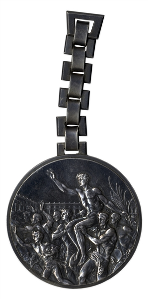 Silver Medal From the 1936 Summer Olympics, Held in Berlin, Germany