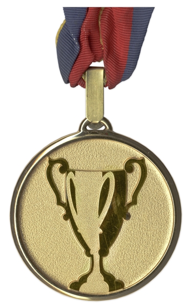 UEFA Cup Winners' Cup Gold Medal Won by Chelsea Midfielder Eddie Newton in 1998