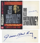 James Earl Ray Signed First Edition of Who Killed Martin Luther King?