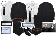 Iconic Black Suits from Men in Black 3 Screen-Worn by Will Smith and Tommy Lee Jones