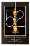 52nd Academy Awards Poster From 1980