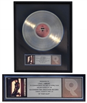 Joan Jett RIAA Gold Record Award for Up Your Alley