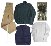 Val Kilmer Wardrobe From the Acclaimed Film At First Sight -- Lot Includes Blind Cane Central to the Movie