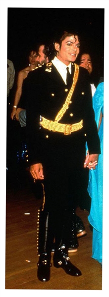 Stage Costume Worn by Michael Jackson at the 1986 American Music Awards Worn During the Performance of ''We Are The World'' -- With Julien's Provenance