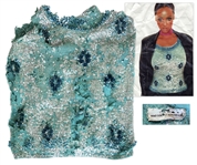 Tyra Banks Worn Sequined Shirt