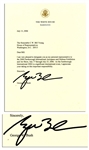George W. Bush Typed Letter Signed as President From 2006 -- ...I appreciate your taking on this important responsibility...