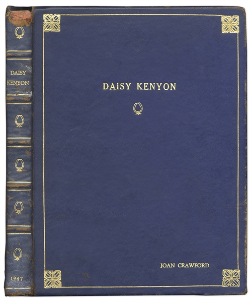 Joan Crawford Personally Owned Film Script for ''Daisy Kenyon'' -- From Christie's Auction of Crawford's Estate