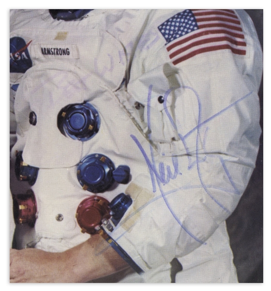 Neil Armstrong Signed 8'' x 10'' Photo, Uninscribed -- With PSA/DNA COA