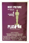 Academy Awards Poster for 1986 Best Picture Platoon