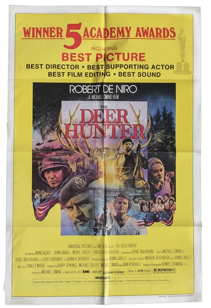 Academy Awards Poster for 1978 Best Picture ''The Deer Hunter''