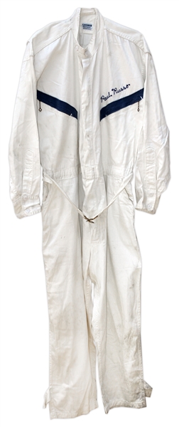 Paul Russo Race-Worn Indy 500 Uniform From 1955