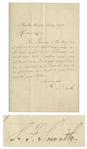 Samuel Francis Smith Autograph Letter Signed From 1895 -- Believed to be the Last Letter He Wrote