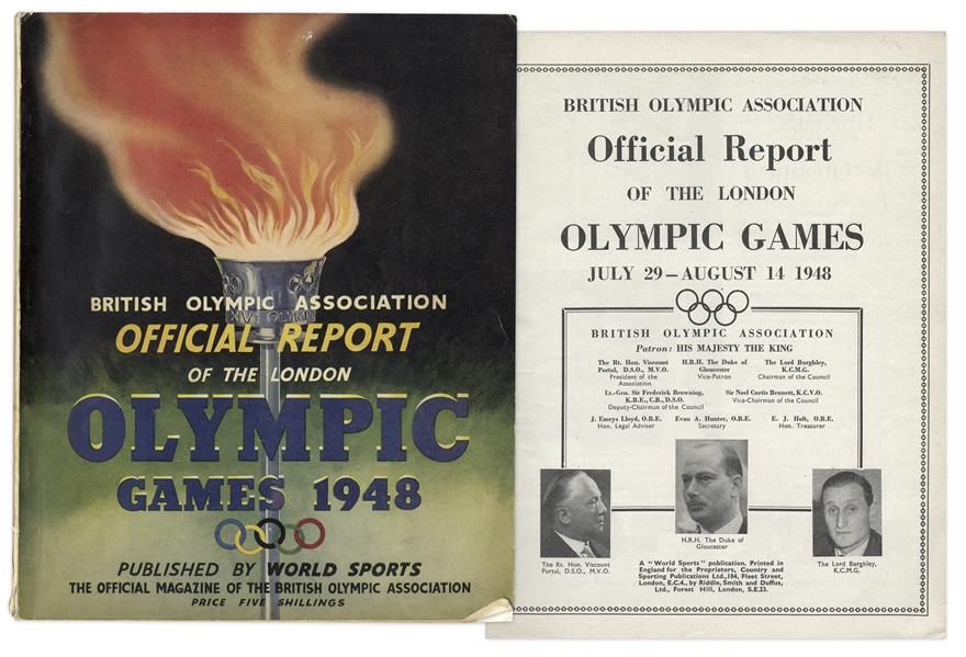 1948 Summer Olympics Official Report