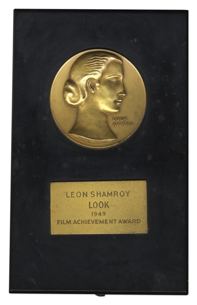Leon Shamroy's 1949 ''Look'' Magazine Film Achievement Award for ''Twelve O'Clock High''
