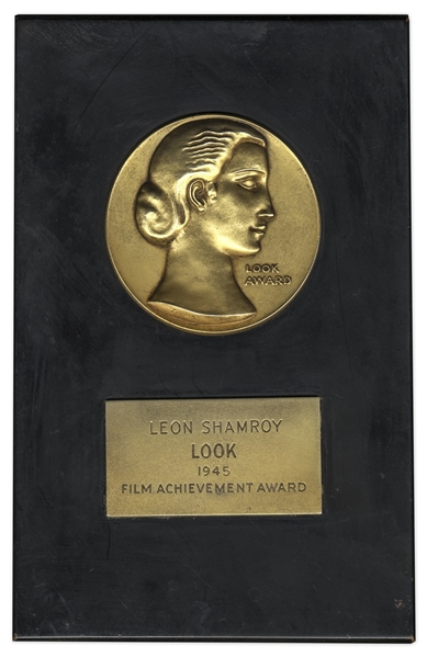 Leon Shamroy's 1945 ''Look'' Magazine Film Achievement Award