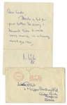 Mick Jagger Autograph Letter Signed From 1965 -- With Hand-Addressed Envelope by Mick