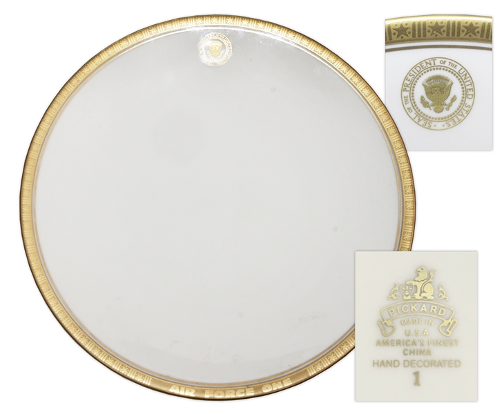 Air Force One Plate From the George W. Bush White House