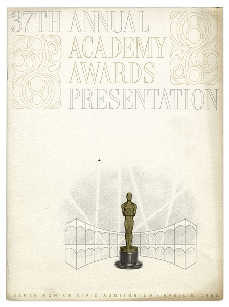 37th Academy Awards Presentation Program