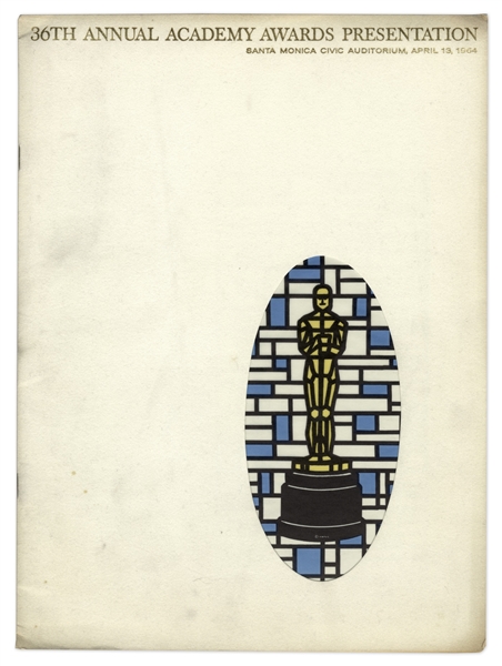36th Academy Awards Presentation Program