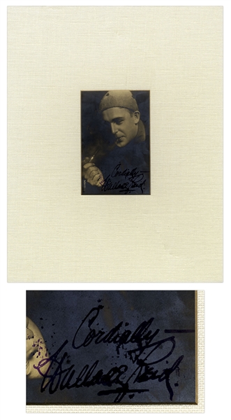 Wallace Reid Signed Photo -- Reid Was Dubbed ''The screen's most perfect lover''