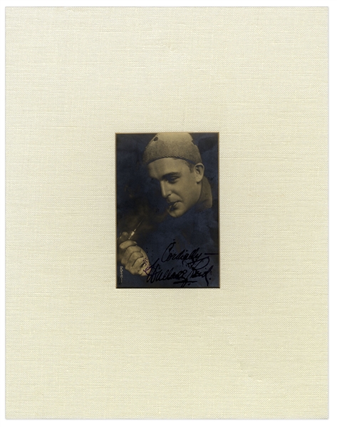 Wallace Reid Signed Photo -- Reid Was Dubbed ''The screen's most perfect lover''