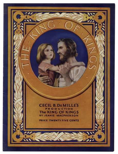 1927 Theater Brochure for Cecil B. DeMille's ''The King of Kings''