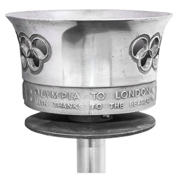 Olympic Torch Used in 1948 London Summer Games