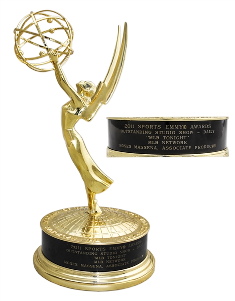 2011 Sports Emmy Award for MLB Networks ''MLB Tonight'' Program -- Luminous, Near Fine Condition