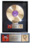 The Beach Boys RIAA Gold Record Award for Still Cruisin