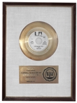 Don McLeans American Pie RIAA Gold Record -- Presented to Grammy Award Winning Master Sound Engineer George Marino & From His Estate