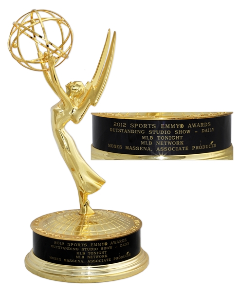2012 Sports Emmy Award for MLB Network's ''MLB Tonight'' Program -- Lustrous, Near Fine Condition