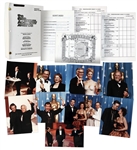 68th Academy Awards Presentation Final Draft Script With Detailed Schedule, Staff List, Rundown & Script -- With 9 Original Photos of Award Winners
