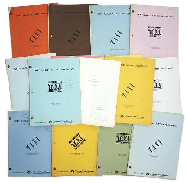 Lot of 15 ''Taxi'' Scripts From 1979-1982 -- From the Estate of Sam Simon, Co-Creator of ''The Simpsons'' & Writer on ''Taxi''