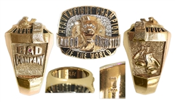 Lamon Brewster Heavyweight Championship Ring