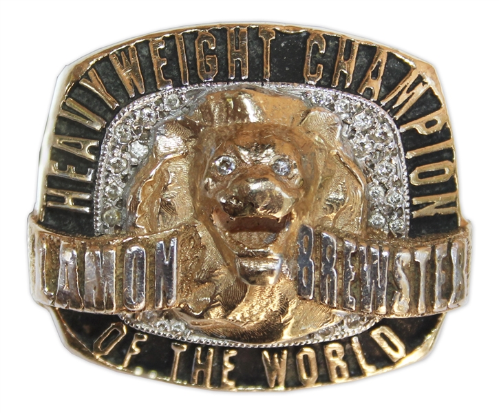 Lamon Brewster Heavyweight Championship Ring