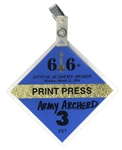 66th Academy Awards TV Pass -- Belonged to Army Archerd, Columnist for Variety