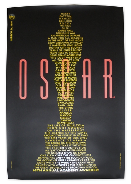 69th Academy Awards Poster