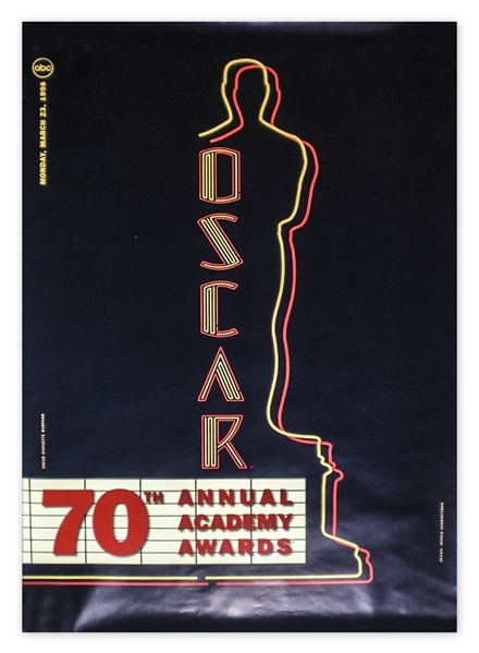 70th Academy Awards Poster