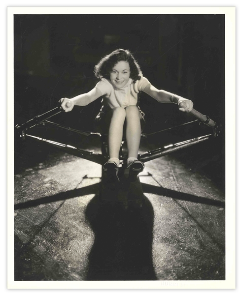 Maureen OSullivan 1940s Photograph Taken by Hollywood Photographer George Hurrell