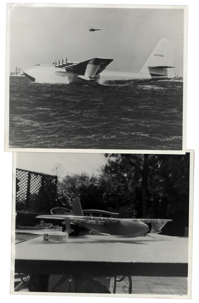 Vintage Photos of Howard Hughes' H-4 Hercules ''Spruce Goose'' -- Many Photos Taken on 2 November 1947, Her Maiden Flight