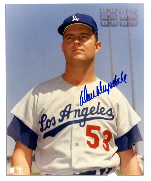 Don Drysdale 8'' x 10'' Photo Signed -- With PSA/DNA COA