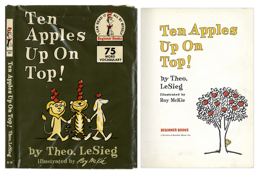 Hard-to-Find 1961 First Edition of Dr. Seuss' ''Ten Apples Up on Top!''