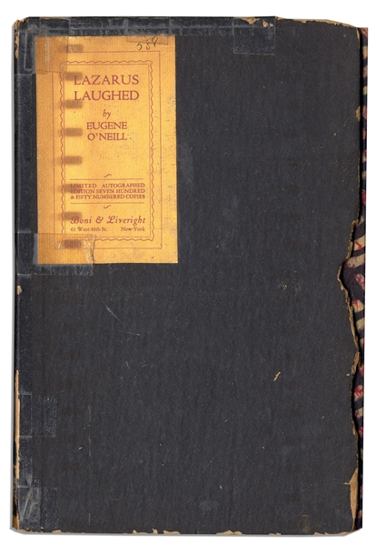 Eugene O'Neill Signed Limited Edition of ''Lazarus Laughed''