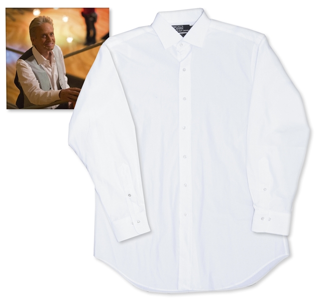 Michael Douglas Screen-Worn Dress Shirt From ''Last Vegas''