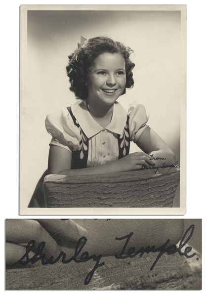 Shirley Temple 8'' x 10'' Photo Signed