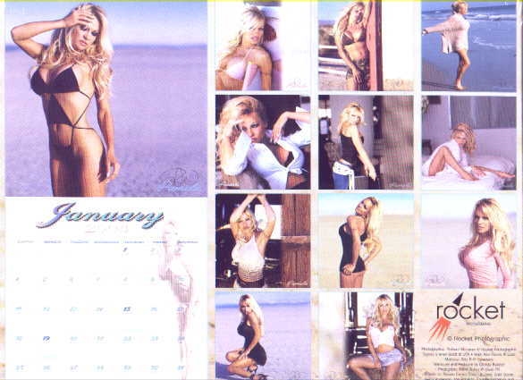 Pamela Anderson Signed Calendar